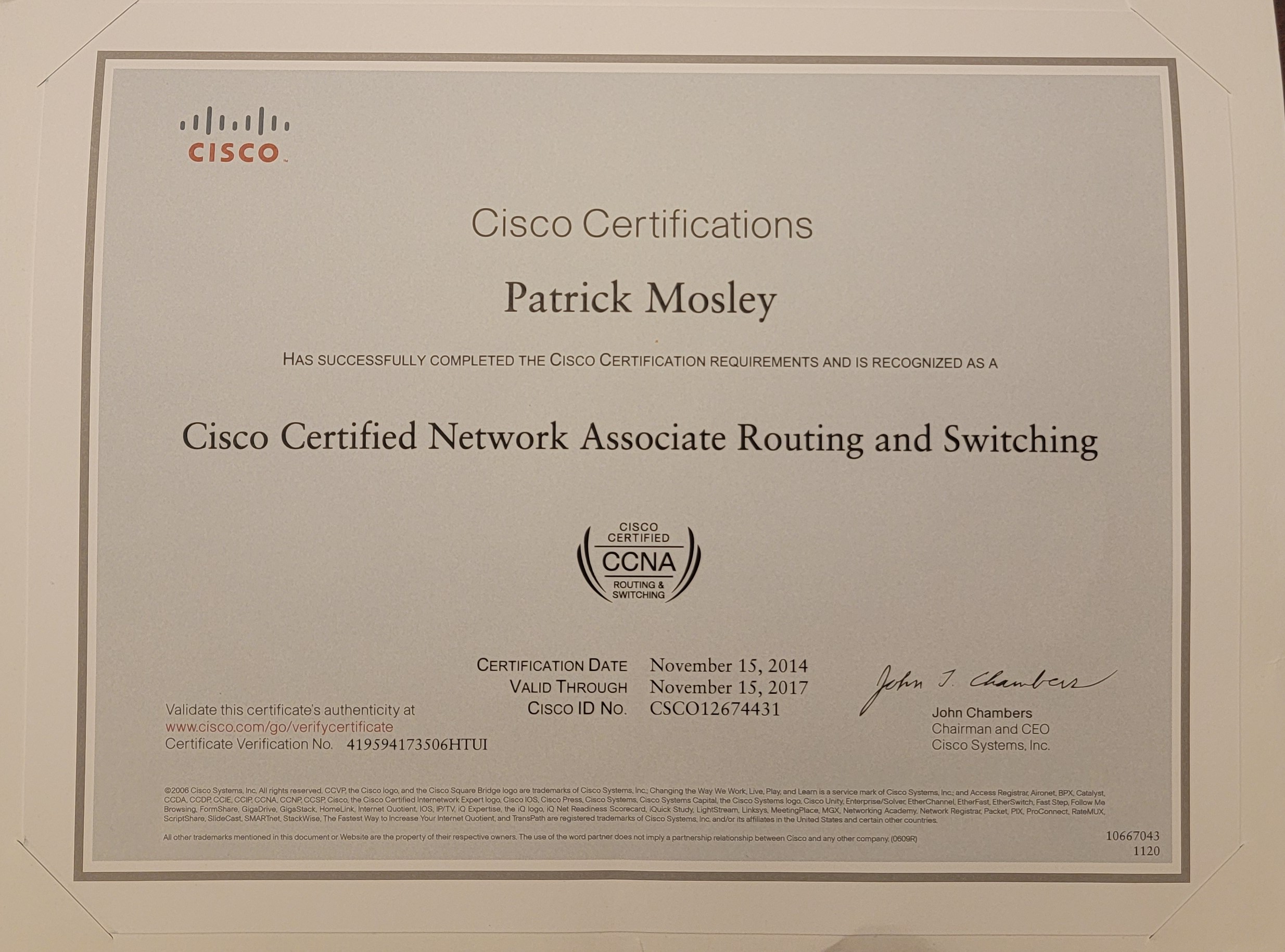 Cisco CCNA