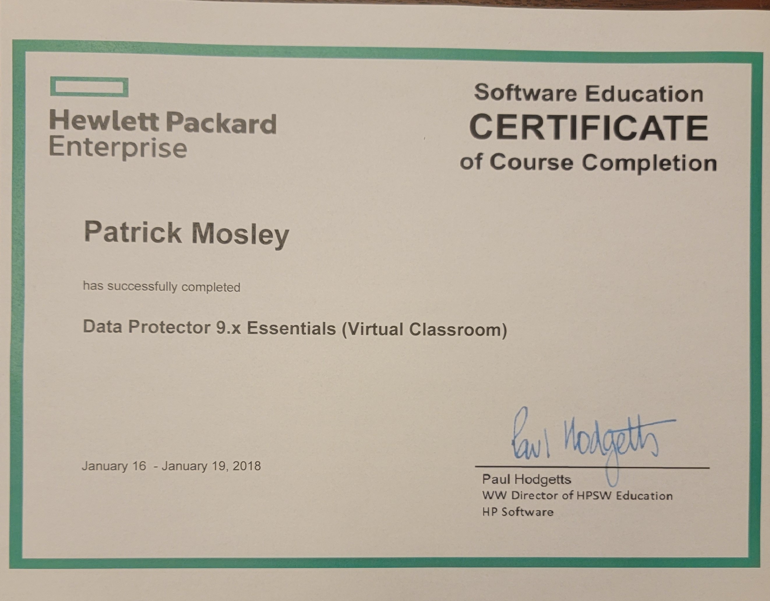 HPE Data Protector