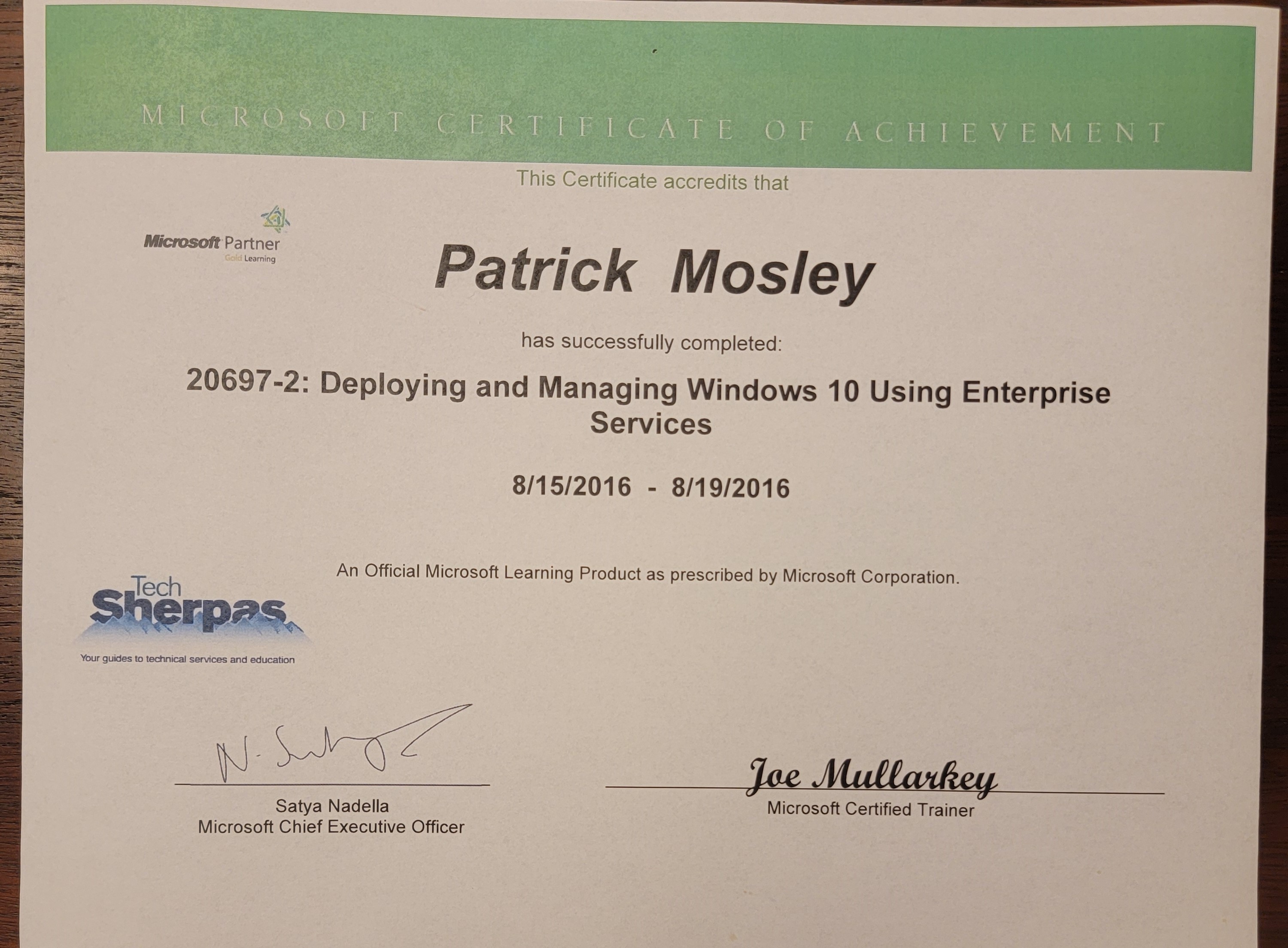Win10 Enterprise Deployment