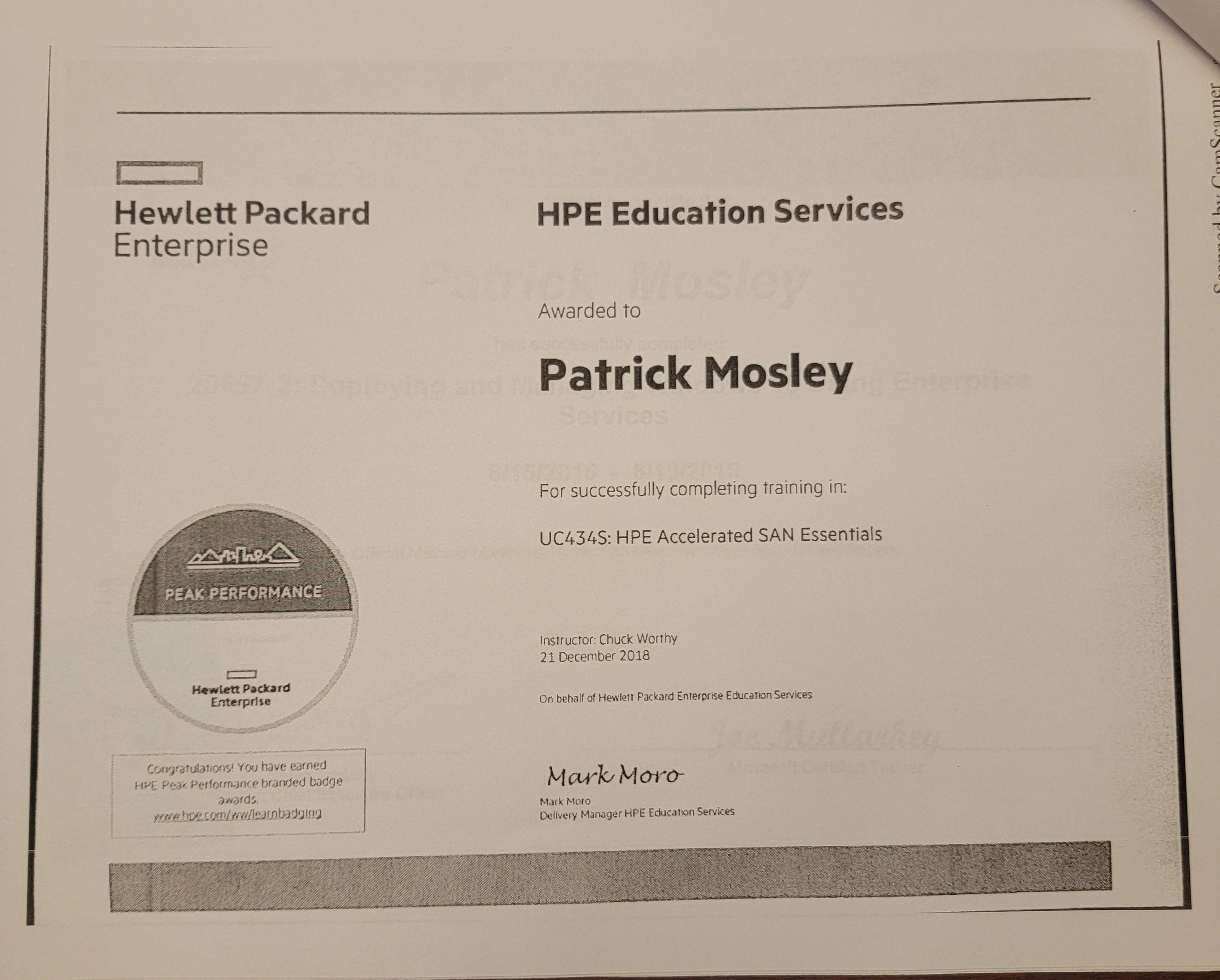 HPE SAN
