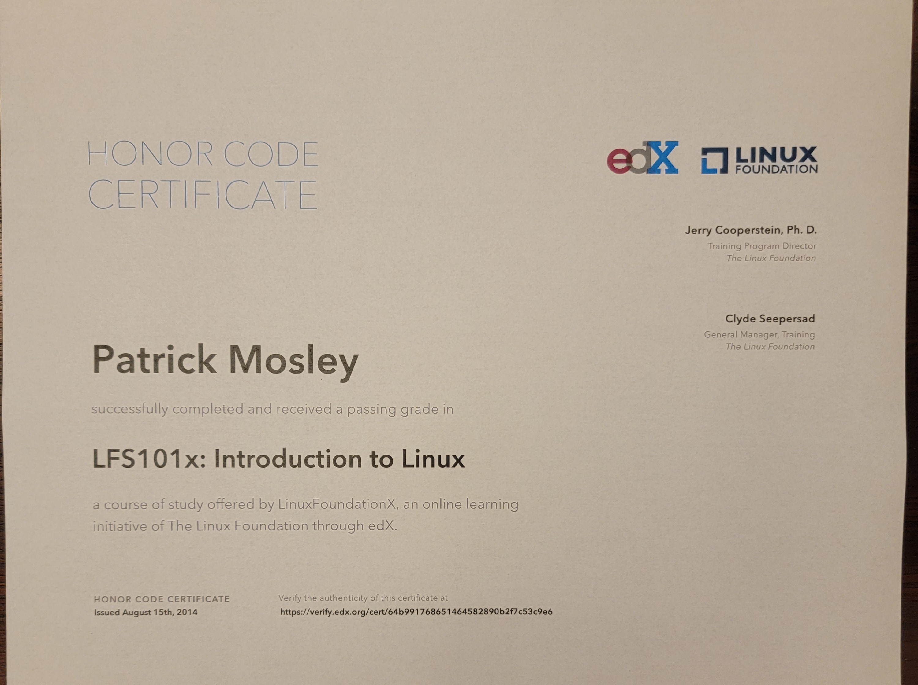 Linux Fundementals